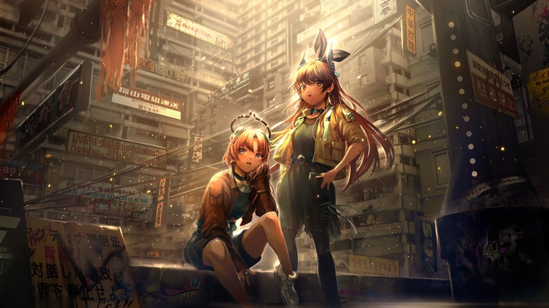 anime girl, anime, artist, artwork, digital art, hd, 4k