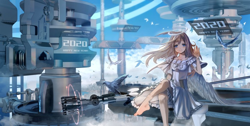anime girl, anime, artist, artwork, digital art, hd