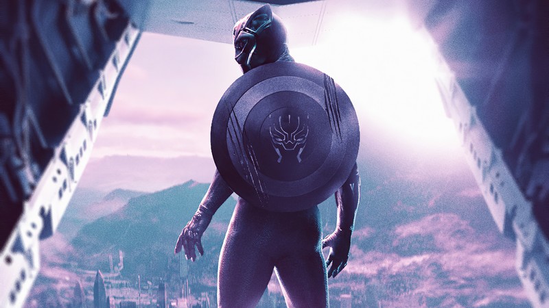 black panther, superheroes, hd, 4k, artstation