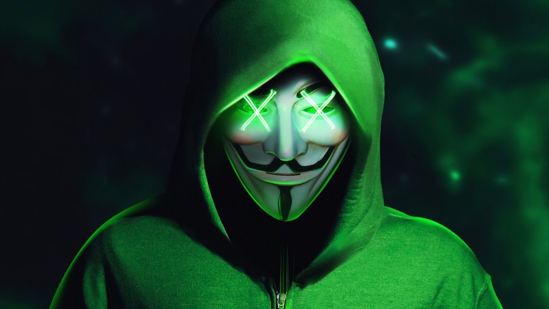 anonymus, mask, hd, 4k, hoodie