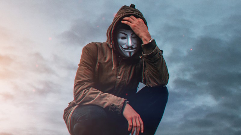 anonymus, mask, photography, hd, 4k