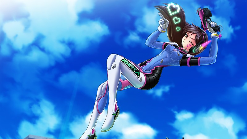tracer overwatch, dva overwatch, overwatch, games, hd, 4k, deviantart