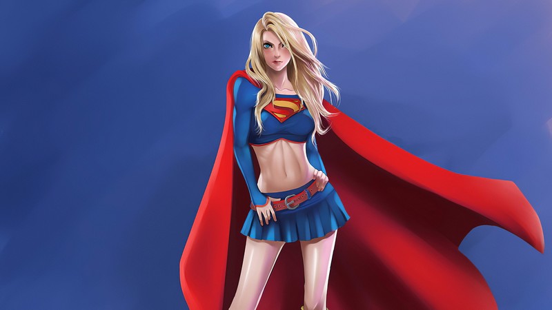supergirl, superheroes, artwork, digital art, hd, 4k