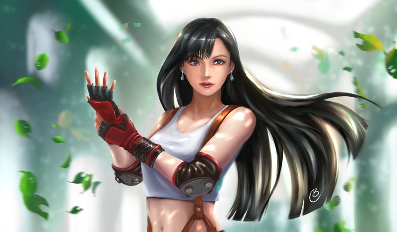 tifa lockhart, final fantasy, games, hd, deviantart, 4k