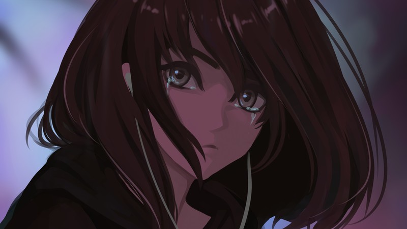 anime girl, anime, artist, artwork, digital art, hd, 4k