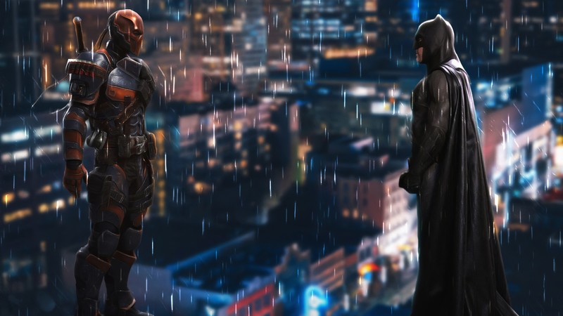 deathstroke, batman, superheroes, hd, 4k, artstation