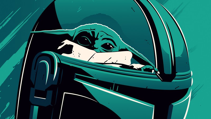 the mandalorian, tv shows, hd, star wars, 4k, baby yoda
