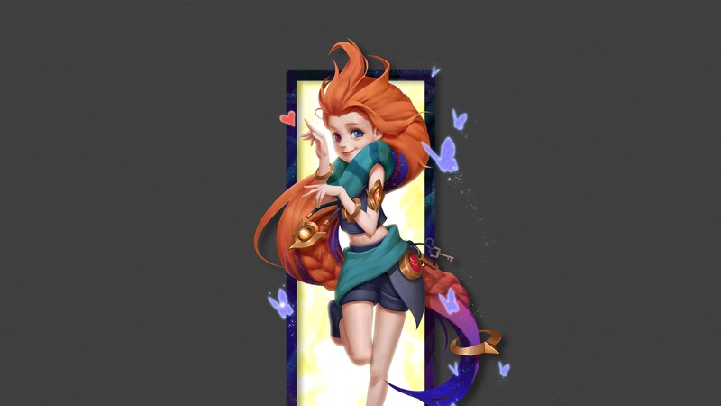 zoe league of legends, league of legends, games, hd, artist, artwork, digital art, artstation, 4k