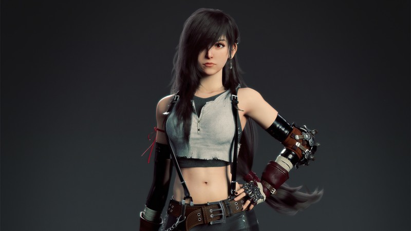 tifa lockhart, final fantasy, games, hd, artstation, 4k
