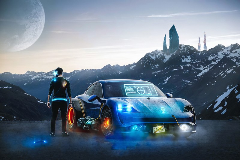 porsche, hd, cars, behance