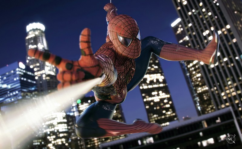 spiderman, hd, 4k, superheroes, artwork, digital art, art, artstation