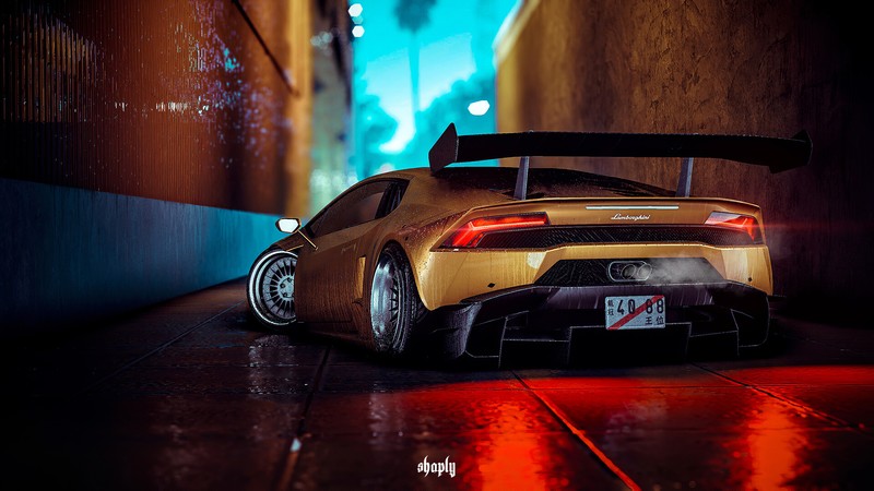 lamborghini huracan, need for speed, games, hd, 4k, artstation