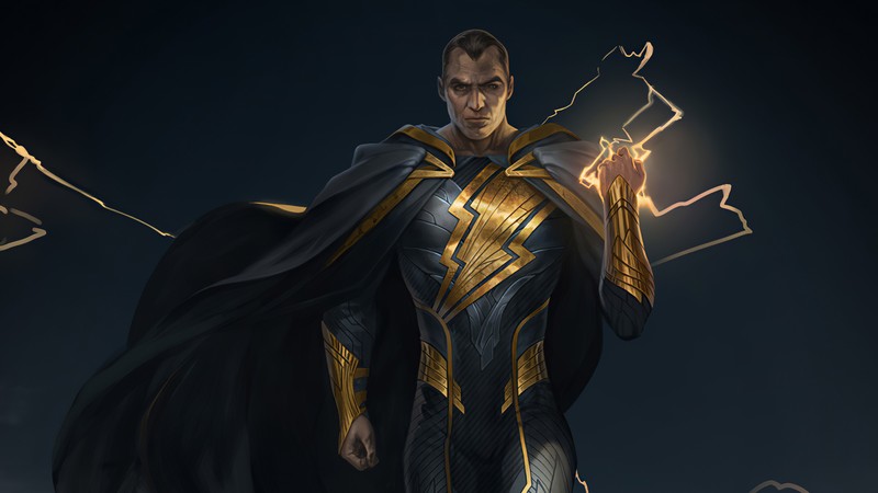 injustice 2, black adam, games, hd, 4k, artstation