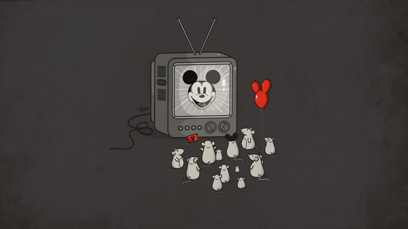 mickey mouse, cartoons, artist, artwork, digital art, hd, 4k