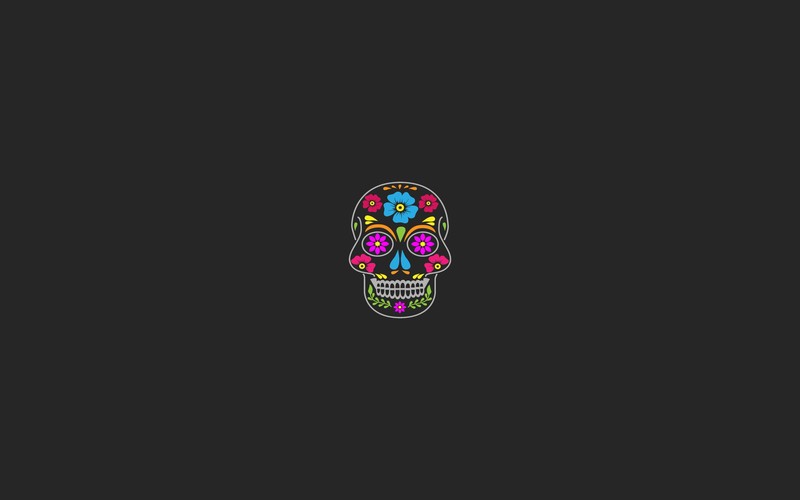 skull, minimalism, minimalist, artist, artwork, digital art, hd