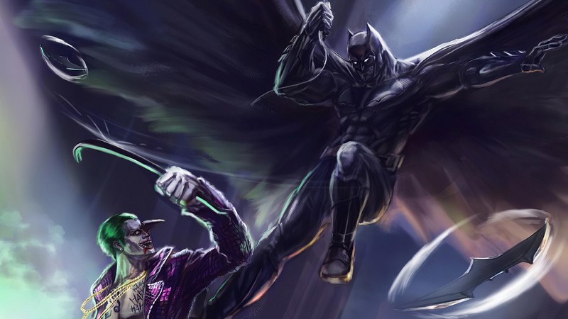 joker, batman, hd, superheroes, artwork, digital art