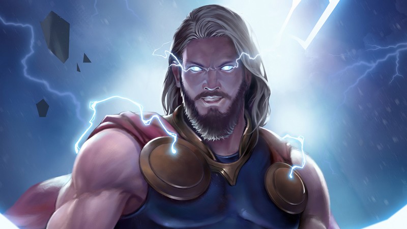 thor, hd, 4k, superheroes, artwork, digital art