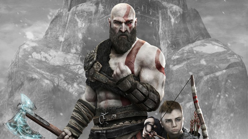 kratos, god of war 4, god of war, games, ps games, hd, 4k, artstation