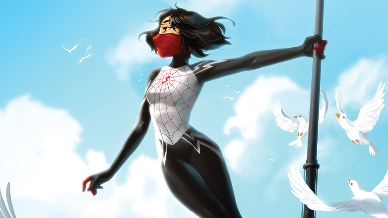 silk, superheroes, hd, 4k