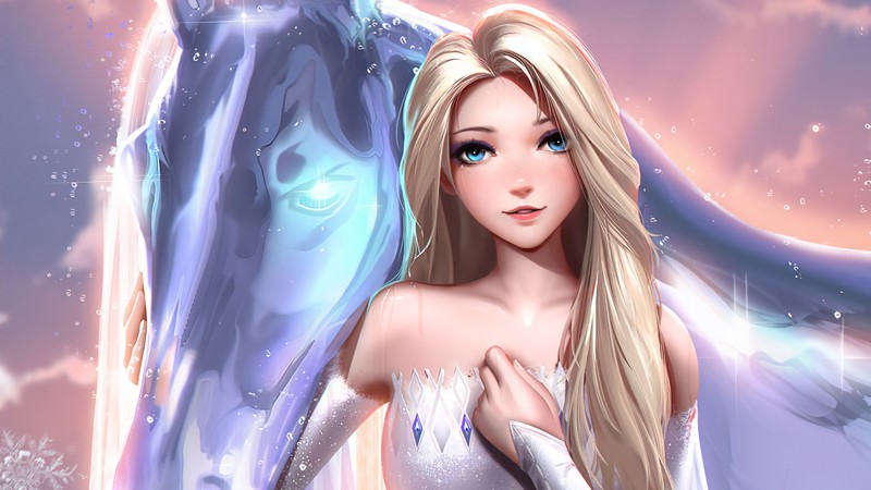 frozen 2, movies, 2019 movies, hd, 4k, disney, artstation, elsa
