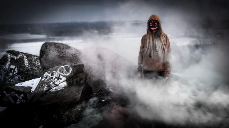 mask, photography, hd, anonymus, 4k