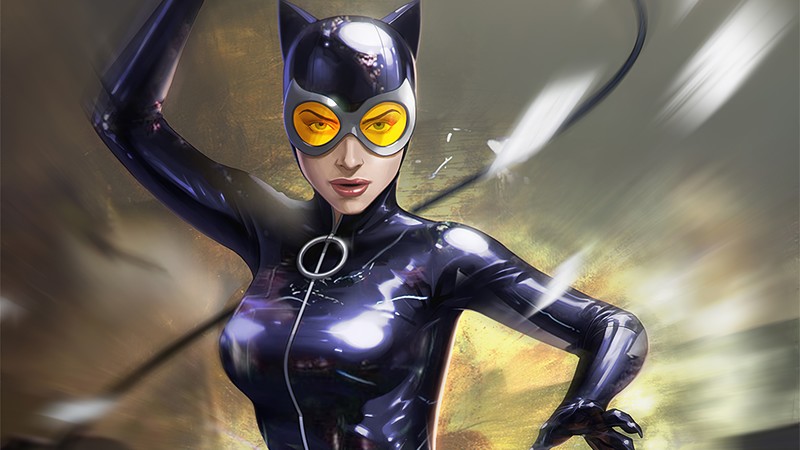catwoman, artist, artwork, digital art, hd, 4k, artstation
