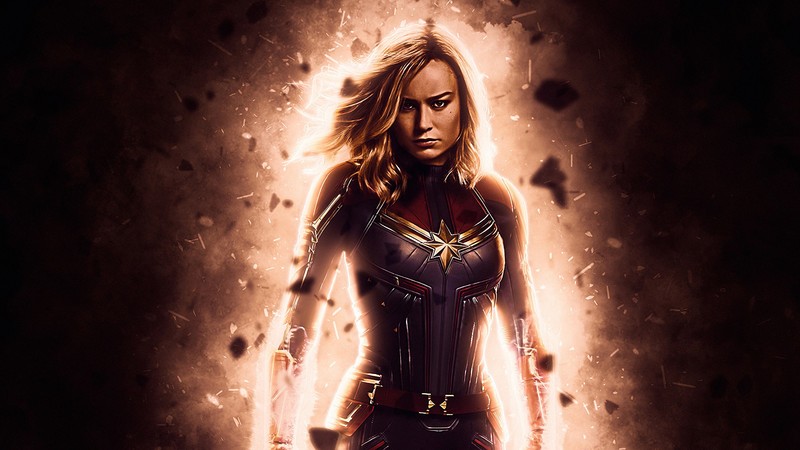 captain marvel, hd, superheroes, artwork, artstation