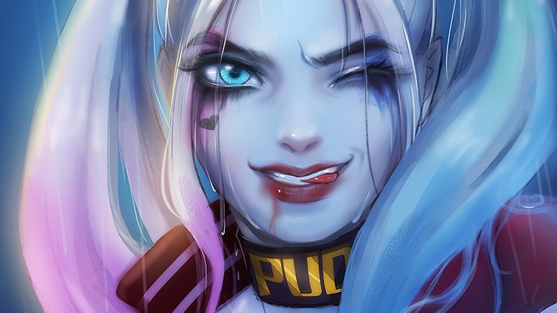 harley quinn, hd, superheroes, digital art, artwork