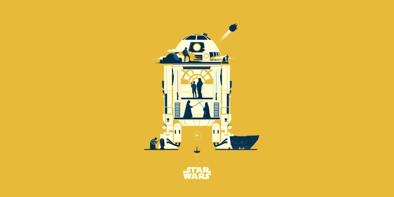 star wars, artist, artwork, digital art, hd, minimalism, 4k, 5k