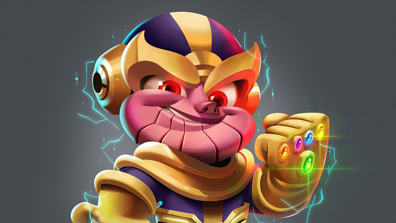 thanos, hd, 4k, superheroes, artwork
