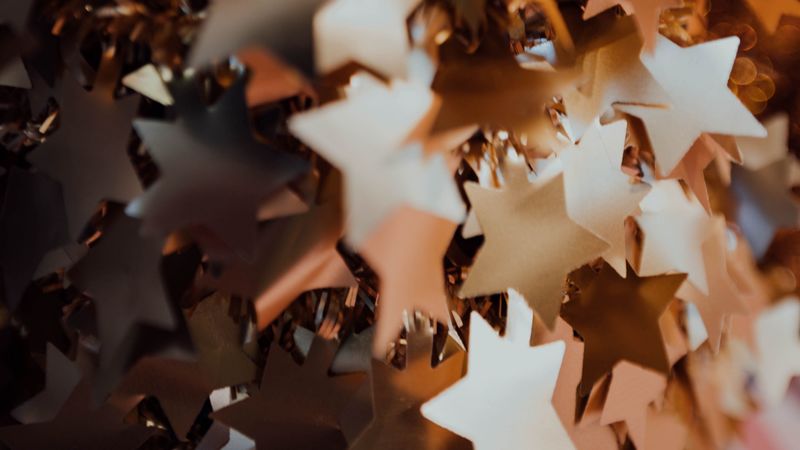stars, decoration, macro, decorative, 4k