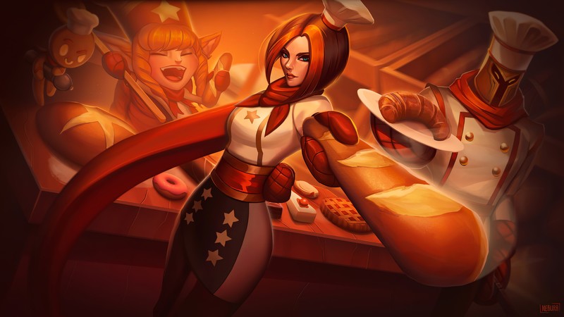 fiora league of legends, league of legends, games, artist, artwork, digital art, hd, 4k