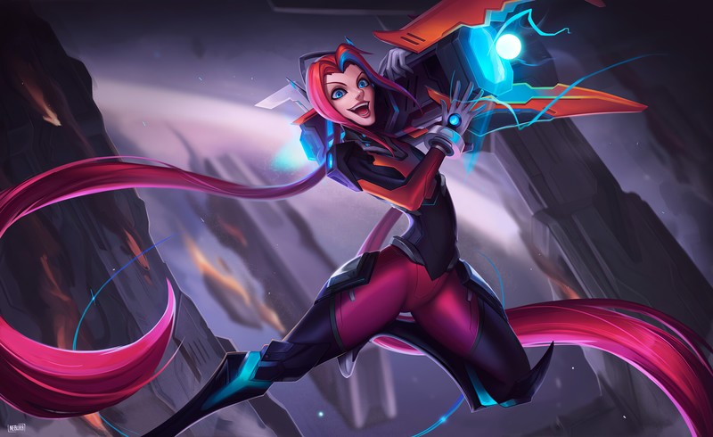 jinx league of legends, league of legends, games, hd, 4k, artstation