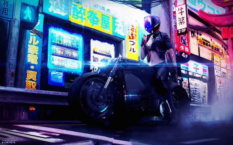 cyberpunk, artist, hd, 4k, artwork, artstation