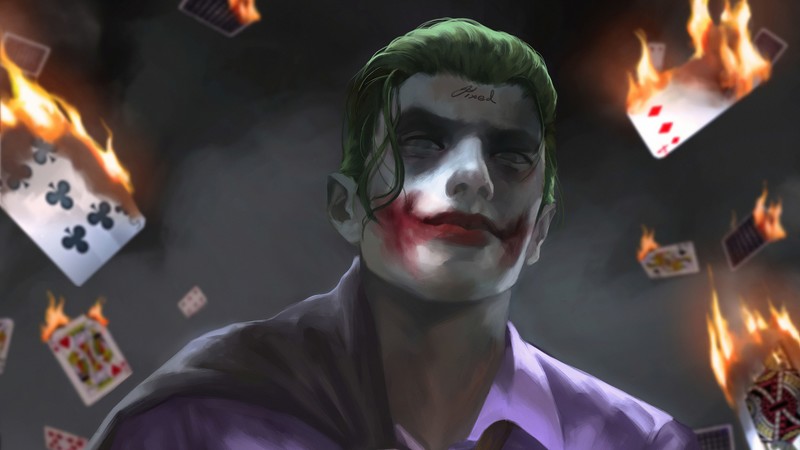 joker, hd, 4k, superheroes, dc comics, artstation