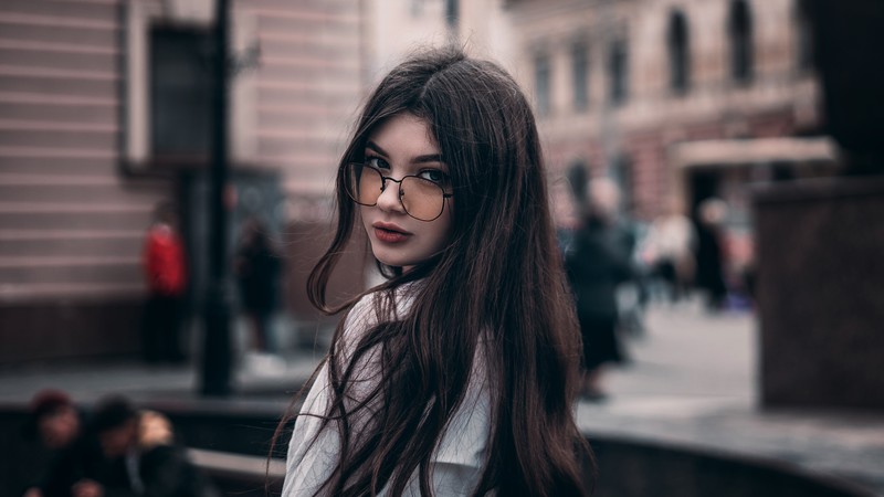girls, model, hd, 4k, glasses