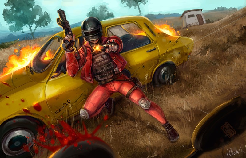pubg, playerunknowns battlegrounds, 2019 games, games, hd, 4k, artstation