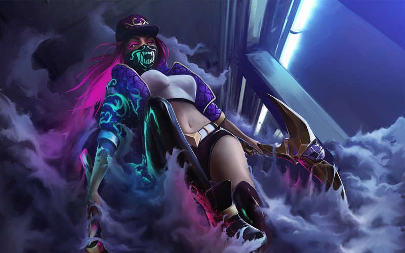 akali league of legends, league of legends, games, hd, 4k
