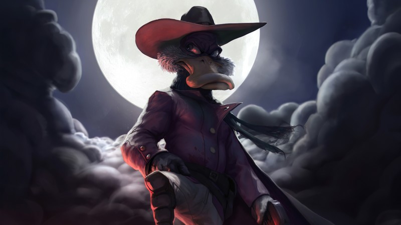 darkwing duck, cartoons, hd, 4k, artstation