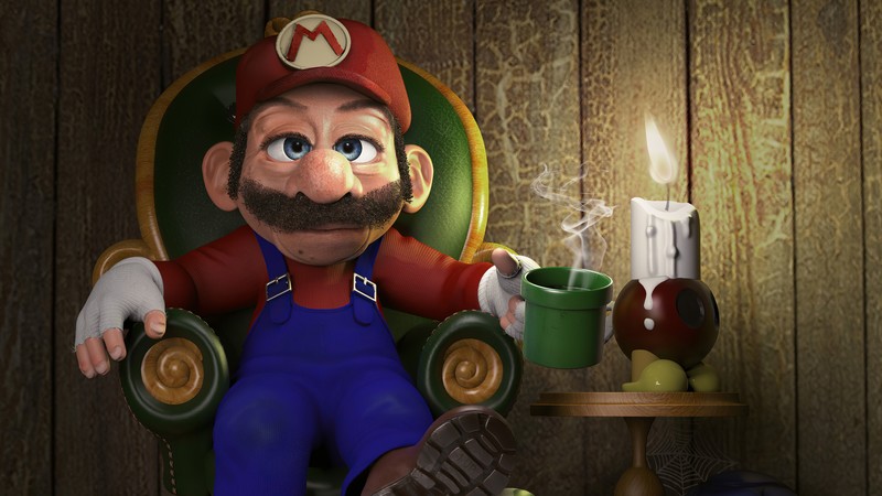 mario, super mario, games, hd, 4k, artstation