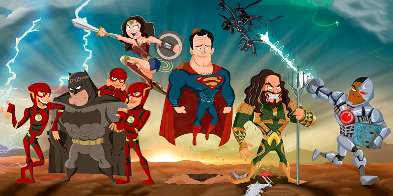 superheroes, hd, artwork