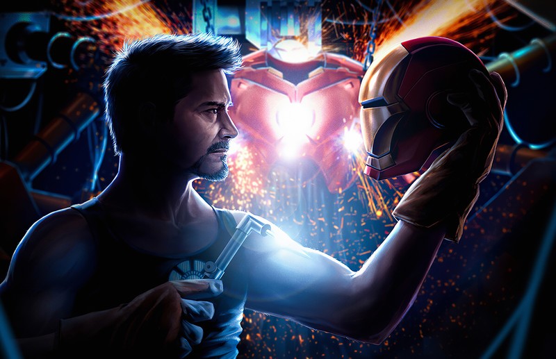 iron man, hd, 4k, superheroes, digital art, artwork