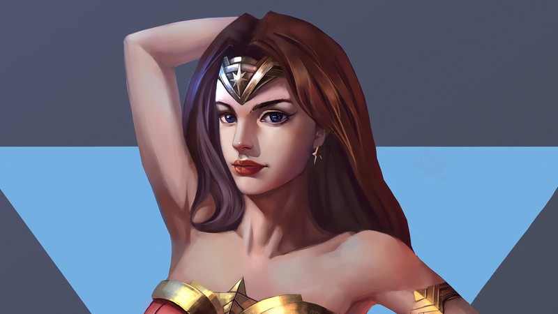wonder woman, hd, superheroes, artist, artwork, digital art, artstation, 4k
