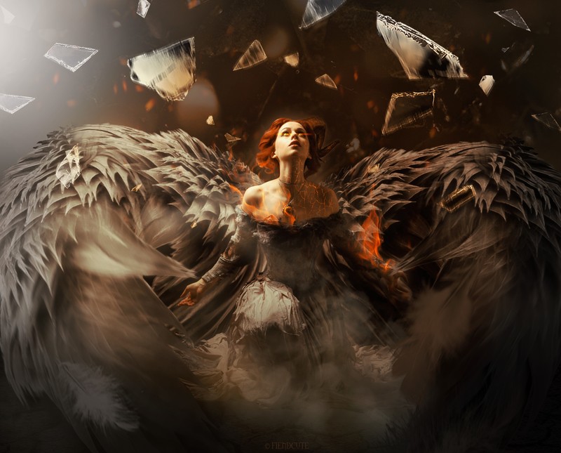 artist, hd, 4k, artwork, angel, deviantart