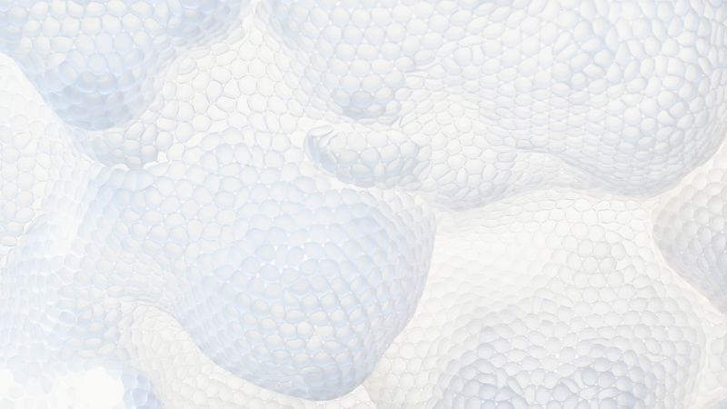 texture, macro, white, bubbles, bulge, 4k