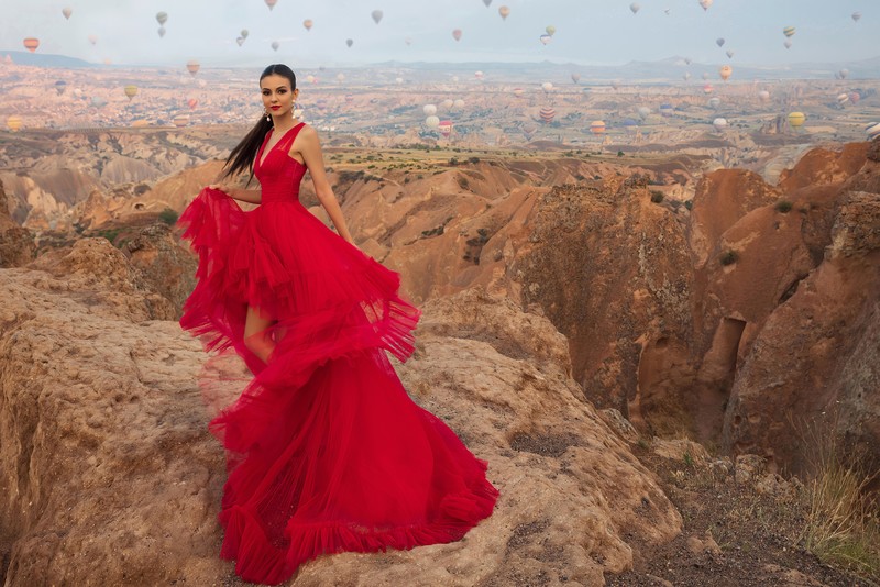 victoria justice, celebrities, girls, hd, 4k, photoshoot, red dress