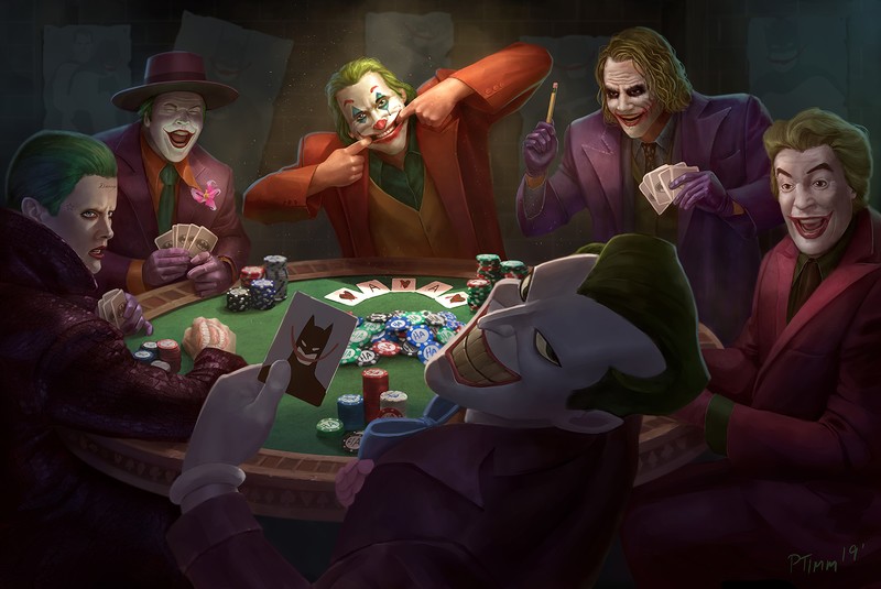 joker, hd, 4k, superheroes, supervillain, digital art, artwork, deviantart
