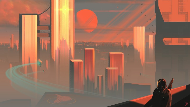 scifi, artist, artwork, digital art, hd, deviantart
