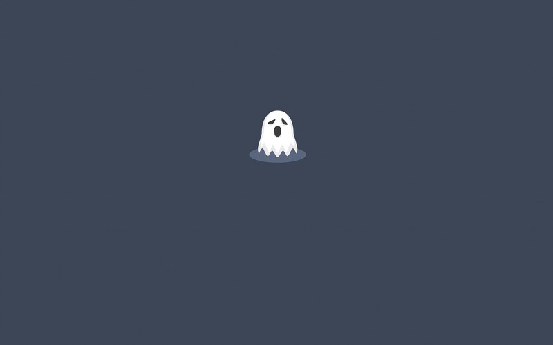 ghost, minimalism, minimalist, artist, artwork, digital art, hd, 4k HD ...