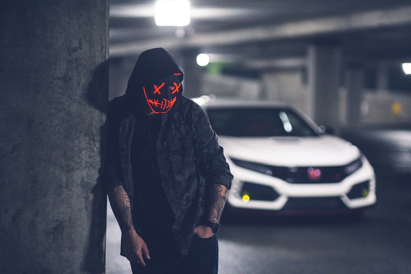 mask, hoodie, photography, hd, 4k, 5k, anonymus